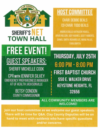 Sheriff's Net Town Hall